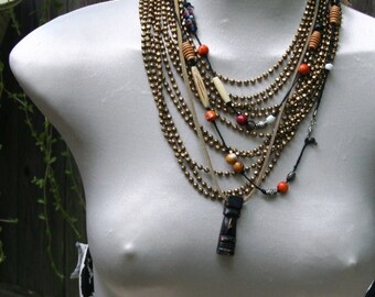 Vintage Mannequin or Dress Form Torso / Bust on Stand