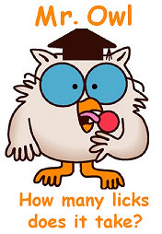 How Many Licks Does It Take To Get To The Center Of A Tootsie Pop