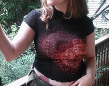 Kaylee Frye Stehkragen schwarz Mandala Shirt - Schiff bereit!