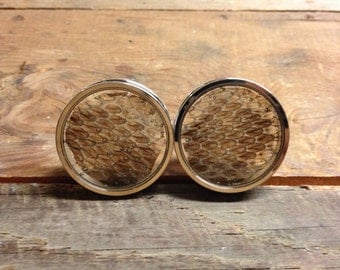 1.5" Diamondback Rattlesnake Shed Ear Gauge, Ear Plugs, Taxidermy Jewelry, Animal Bone Jewelry