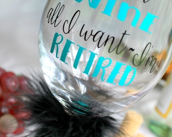 Free Free 123 Retirement Wine Glass Svg Free SVG PNG EPS DXF File