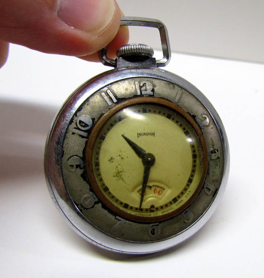 Vintage Ingraham Pocket Watch Collectibles by