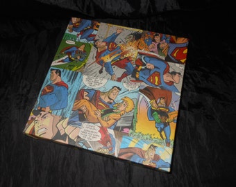 Superman Box canvas 20cm x 20cm