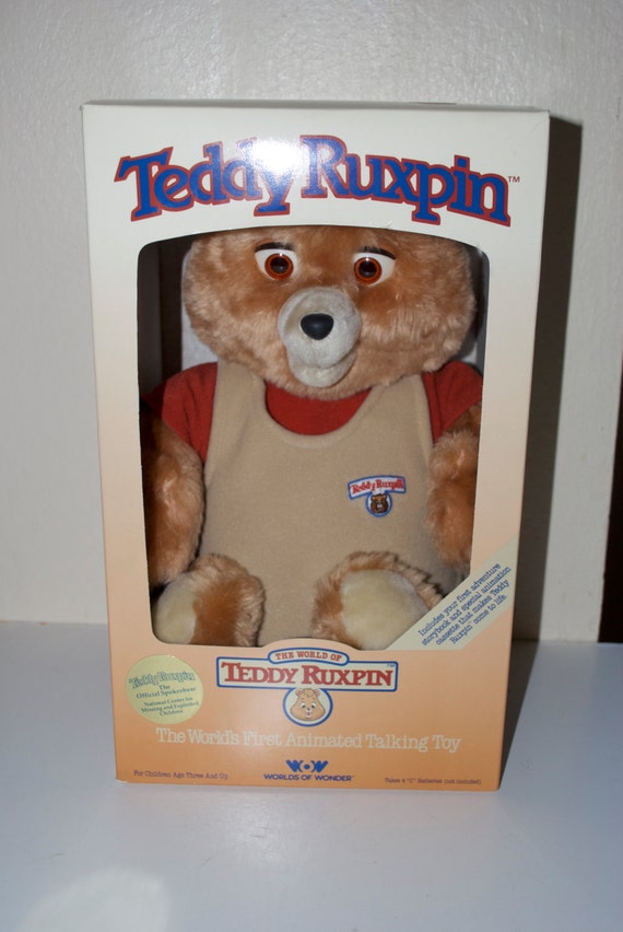 teddy ruxpin box