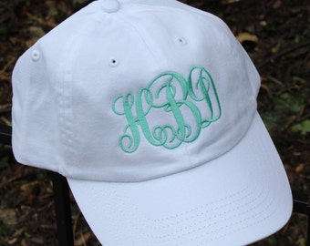 Monogrammed Baseball Cap
