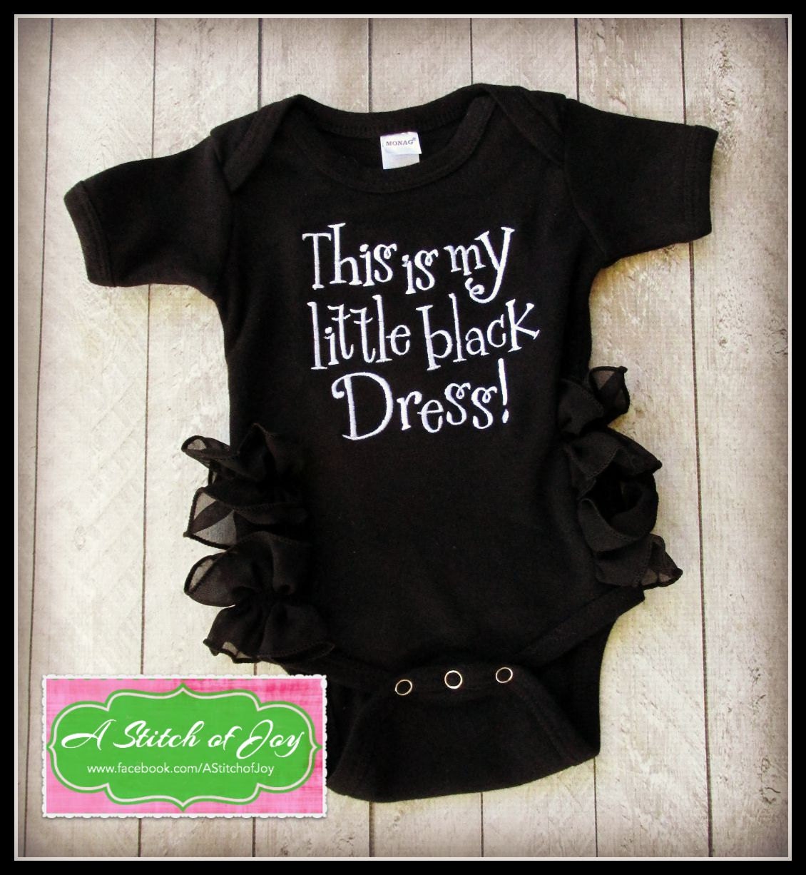 Toddler Black Dress Girls Little Black Dress This is My