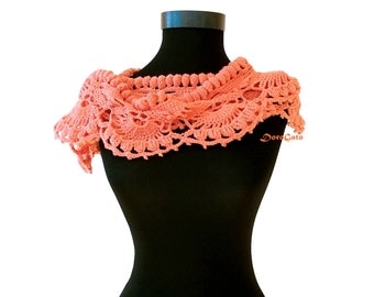 Crochet scarf pattern, crochet lace shawl pattern, Crochet scarf PATTERN, crochet pattern shawl, lace scarf pattern, Instant Download /1004/