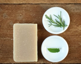 ORGANIC SHAMPOO BAR | Rosemary Mint Bar Shampoo