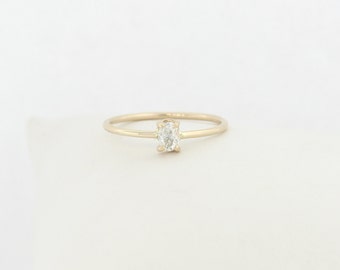 Oval Diamond Engagement Ring, Diamond Engagement Ring, Oval Diamond Ring, Oval Shape Diamond Engagement Ring, 14K Engagement Ring