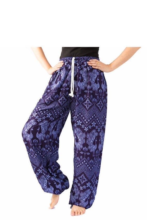 Women Harem Pants Bangkok Pants Baggy Pants Harem by Enoughning