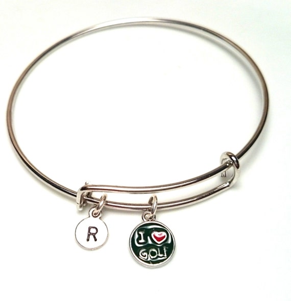 Golf Bangle Bracelet Adjustable Expandable by