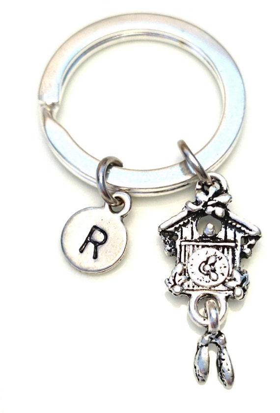 German Cuckoo Clock Keychain Custom by