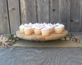 SALE!! Beautiful Large Cake Stand ~ 16" Cake Stand ~ 18" Cake Stand ~ Wood Cake Stand ~ Rustic Wedding, Rustic Cake Stand (CS5001)