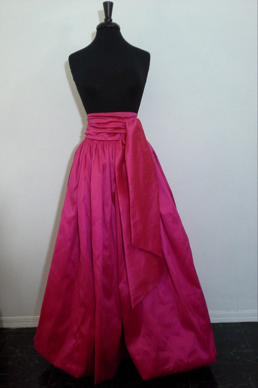full length ball gown skirt