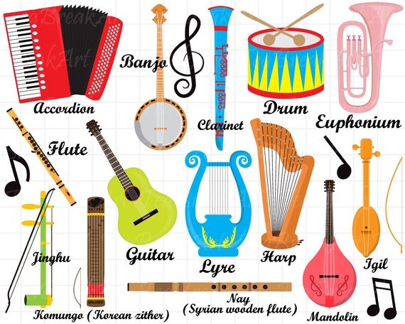 cliparts musikinstrumente - photo #30