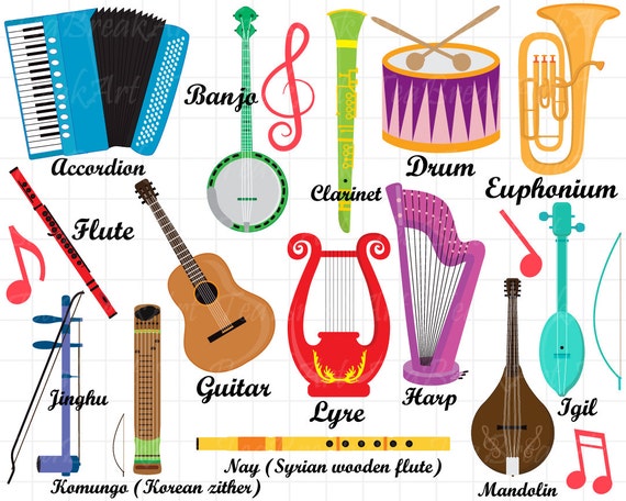 cliparts musikinstrumente - photo #25