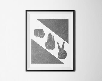 Choose Wisely - Typography Poster - Instant Download - 11x14 or 8x10