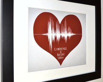 Gay wedding gift, valentines for gay couples anniversary gay men heart art print gay wedding decor gay marriage gift unique gay male present