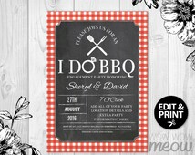 Popular items for i do bbq wedding on Etsy
