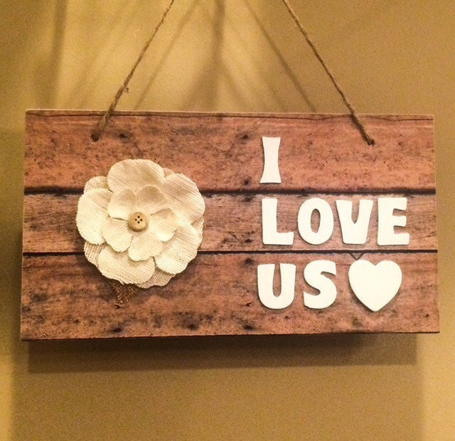 Decoupage Sign / Wall Decor / Wood Sign / by LittleWoodenDaisy