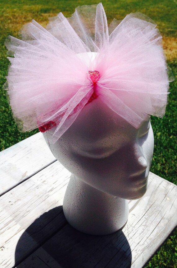 Big Tulle princess boutique hair bows