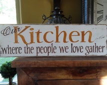 Rustic Kitchen Wall Decor