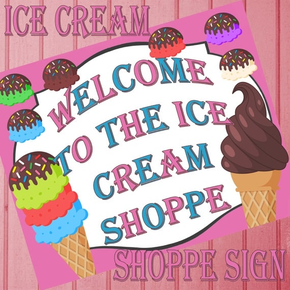 Items similar to Ice Cream Party, Ice Cream Birthday, Ice Cream Party ...