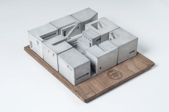 Miniature Concrete by Material Immaterial // Click through for a curated selection of handmade gifts for architecture lovers!