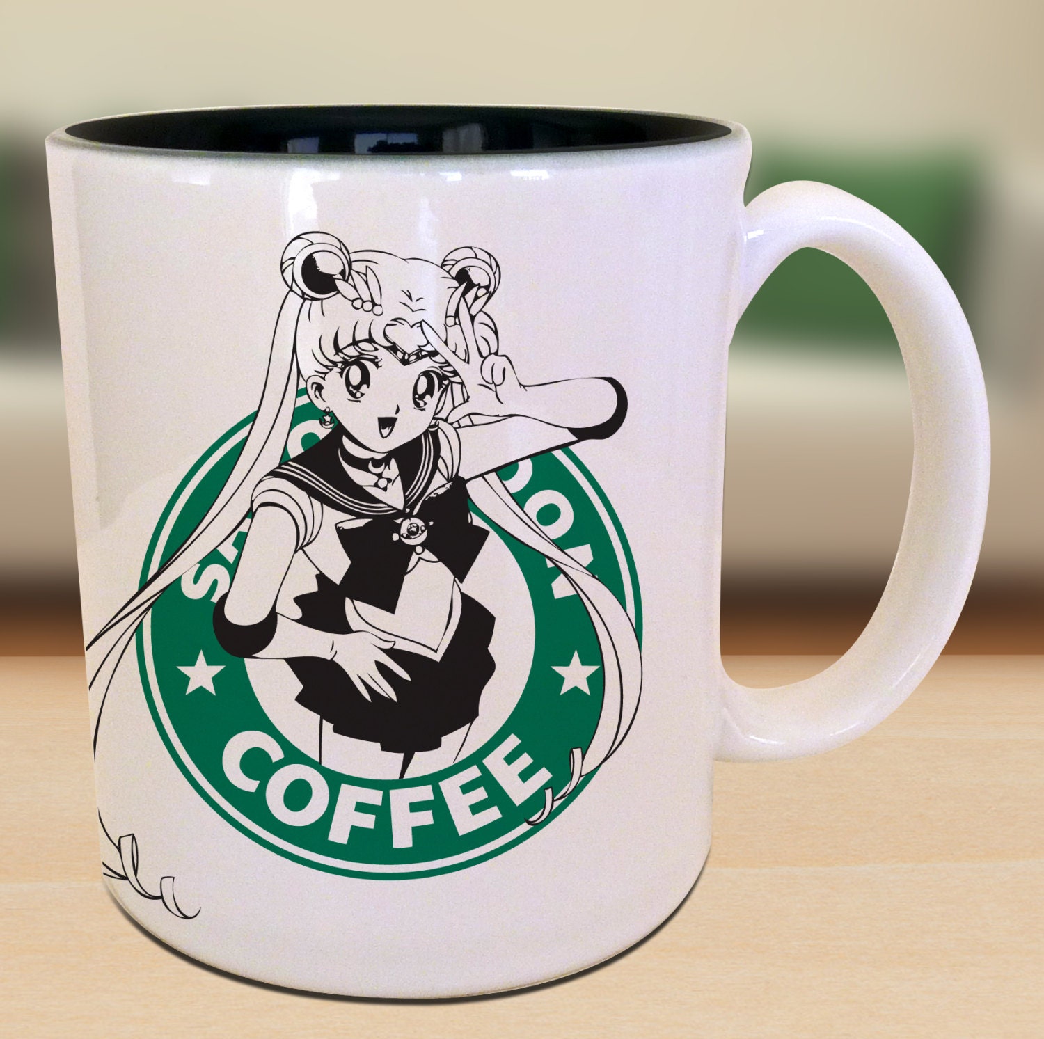 Starbucks кофе аниме