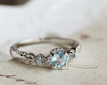 antique silver building wedding ring