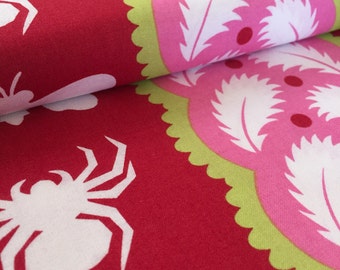 Strawberry Night Life Jane Sassman Prairie Gothic Fabric