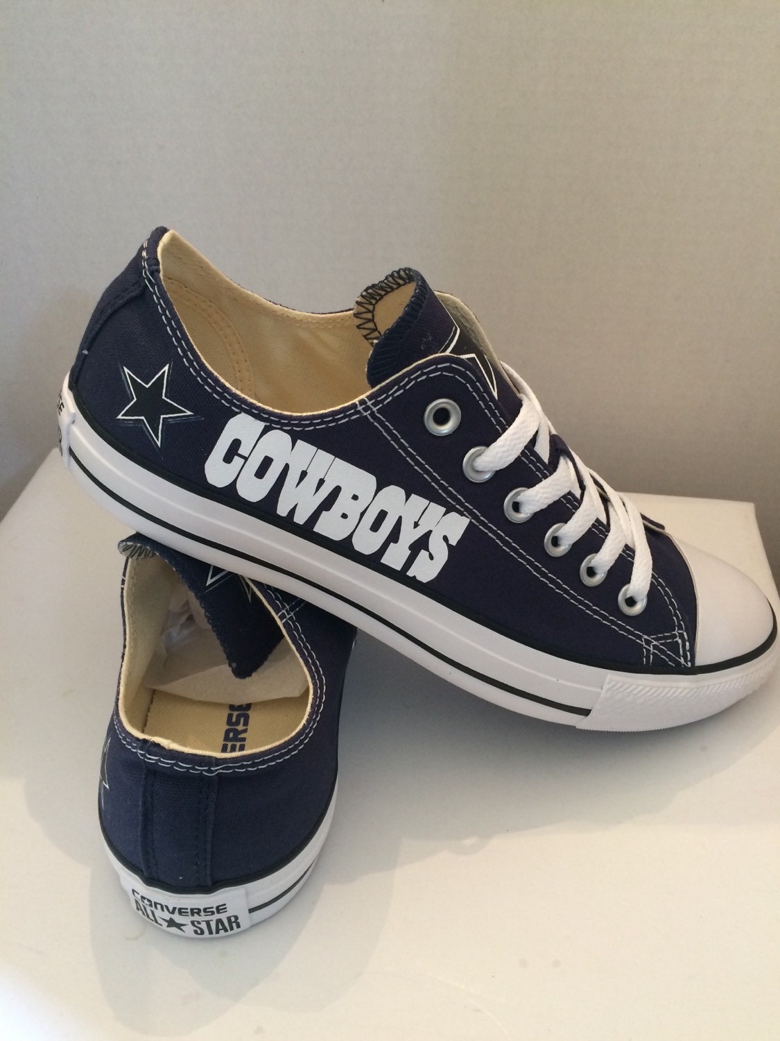 Dallas cowboys chuck taylors converse�s by sportzshoeking Dallas cowboys chuck taylors converse�s by sportzshoeking