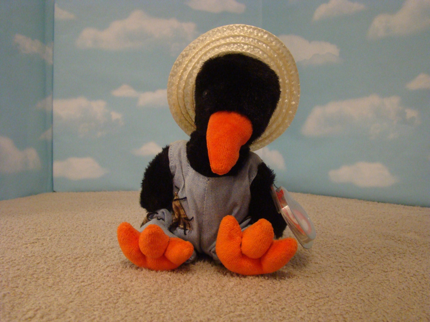 crow plush toy