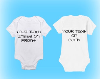 Custom Onesie® - Personalized Baby Onesie - Baby Boy - Baby Girl - Baby Clothing - Baby Onesie - Newborn Clothing - Newborn Onesie