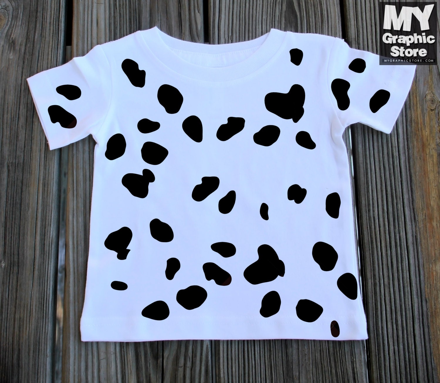 dalmation print tshirt