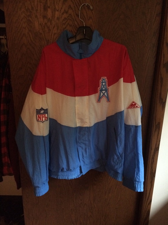 Houston Oilers vintage Apex Pro-Line jacket by VintageShitfest