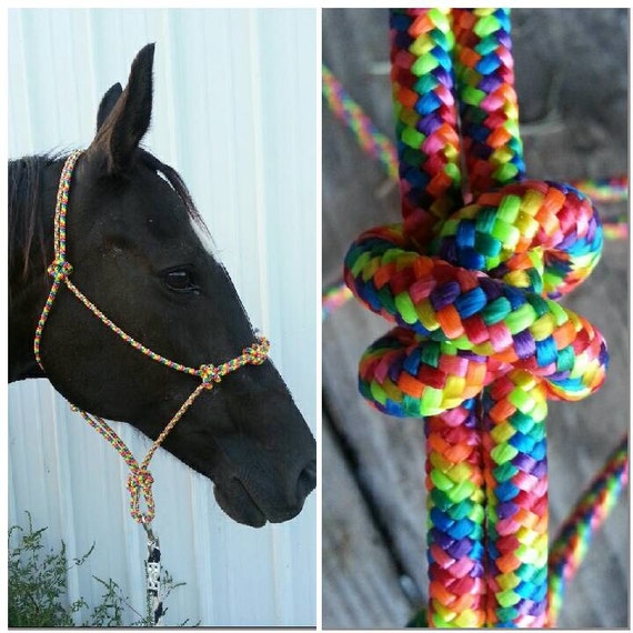 4 Knot Rope Horse Halter