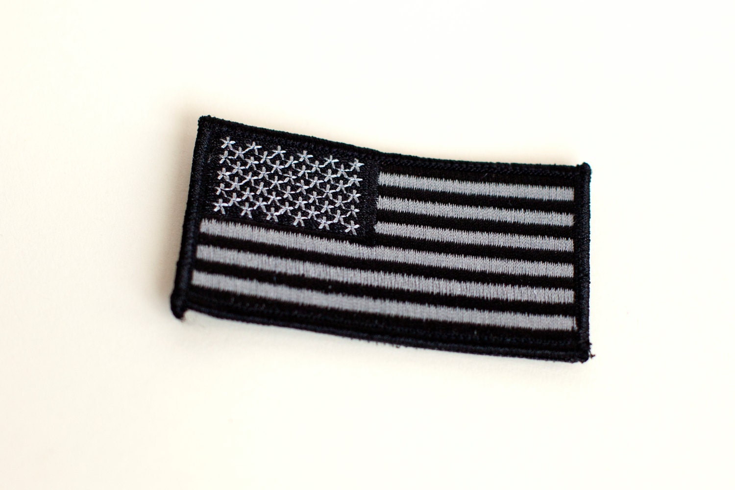 Subdued American Flag Patch with Velcro Backing by BlueLineRedLine