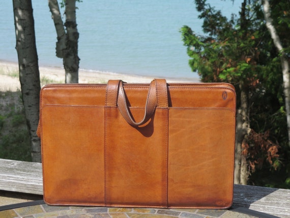 hartmann belting leather briefcase