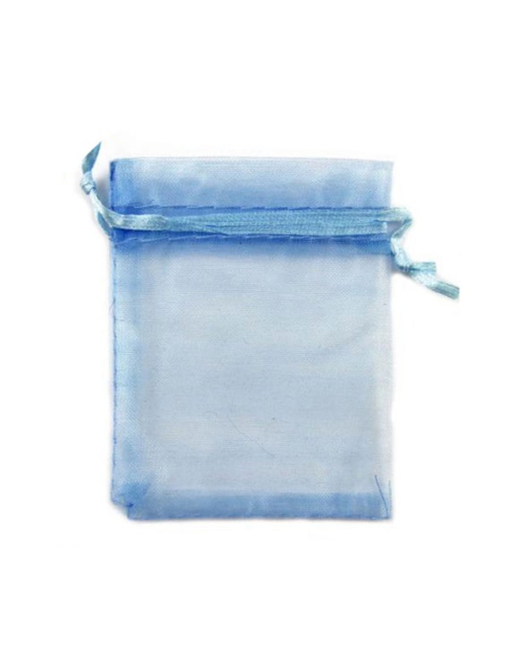 tiffany blue organza bags