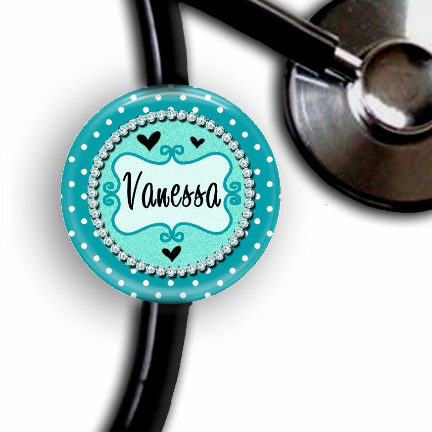 Curlz Personalized Stethoscope ID Tag