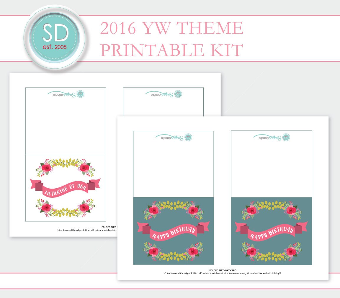 LDS Young Women 2016 Theme Press Forward With a by SugarDoodleYW