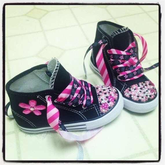 Bedazzled Little Girl Shoes