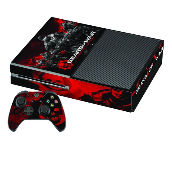 Xbox one Console Sticker Skin + 2 Free wireless Controller Decals ...