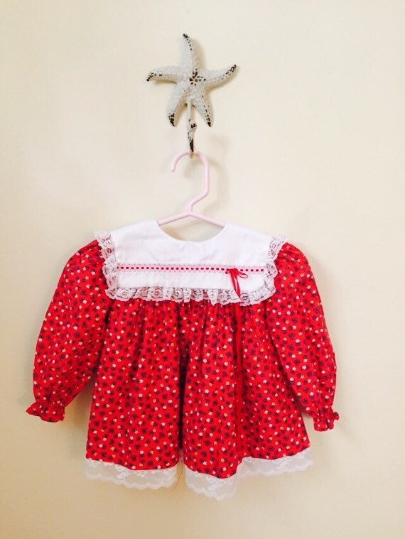 Vintage Baby Girls Dress size 12 months