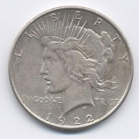 US 1922 Peace Silver Dollar