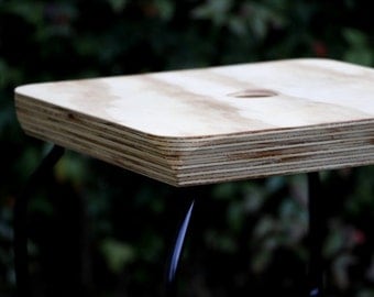 Plywood storage box modular furniture crate small scale