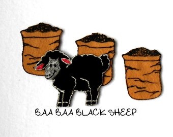 Unique baa baa black sheep related items | Etsy