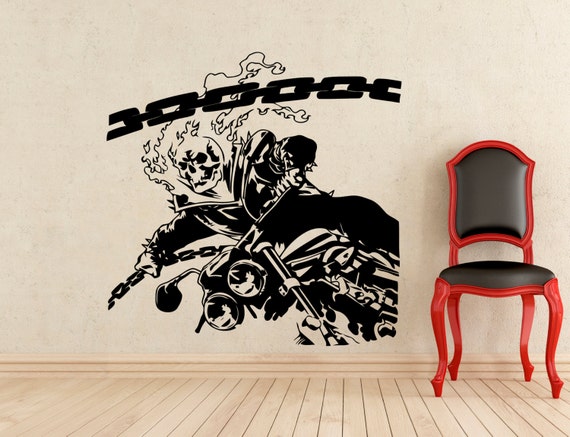 ghost rider stickers for bike