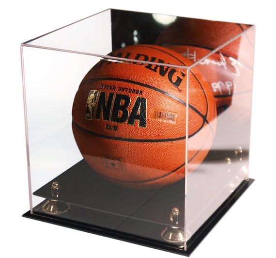 Full Size Basketball Acrylic Display Case by BetterDisplayCases